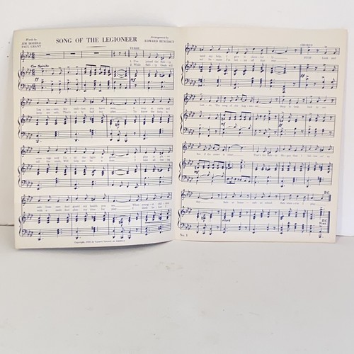 RARE WWII Vintage 1939 The Song of the Legioneer Sheet Music - Picture 8 of 11