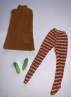 Vintage Maddie Mod Outfit #1731 Jumping Jiminy Jumper Tights Green Boots