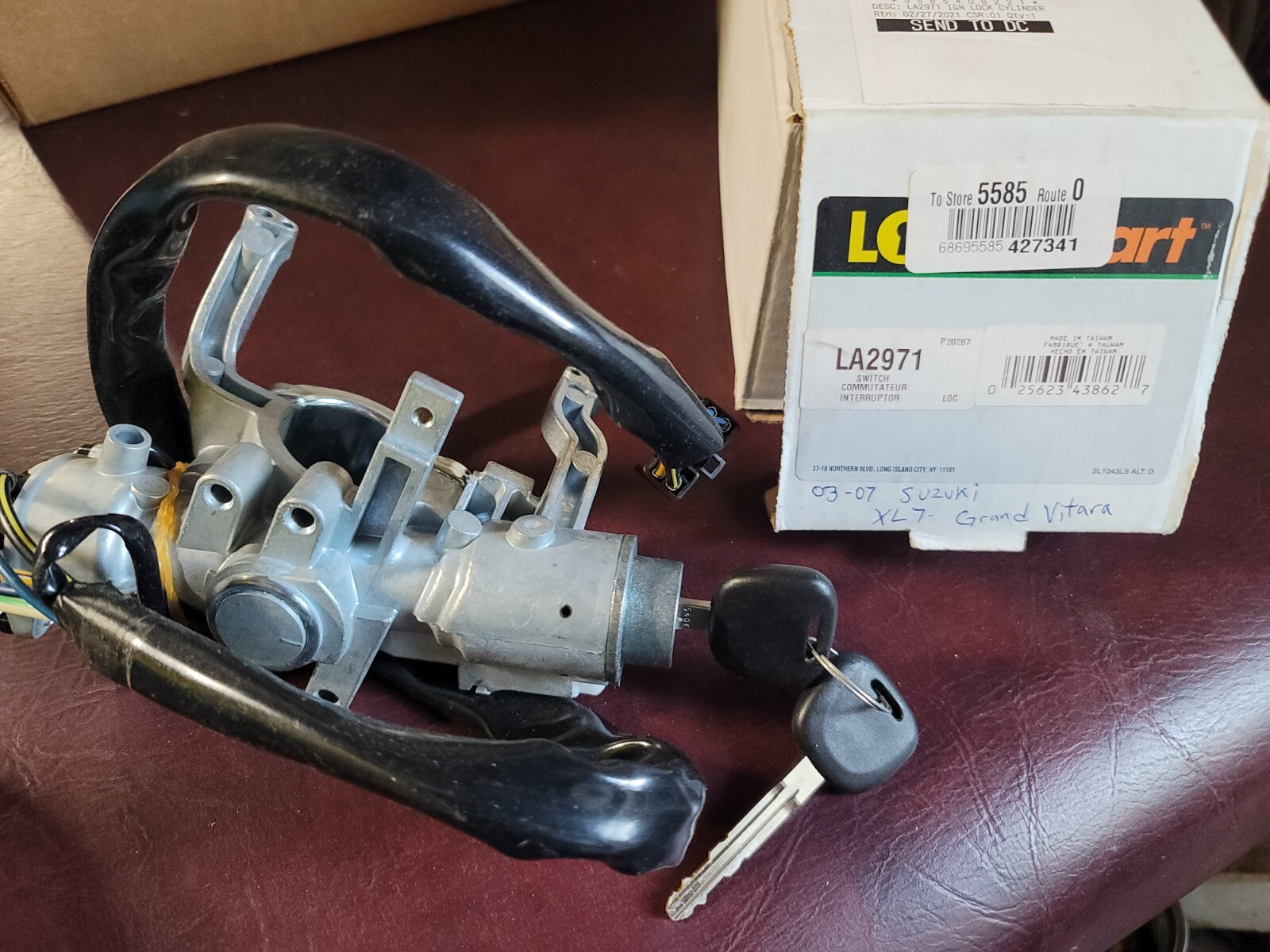 New Suzuki 2003 04 05 06 07 Grand Vitara XL7 ignition switch LA2971 eBay