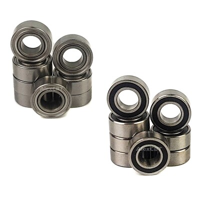 5x10x4 5*10*4 mm abgedichtete Kugellager MR105 2RS MR105ZZ ZZ 1050 Tamiya Traxxas