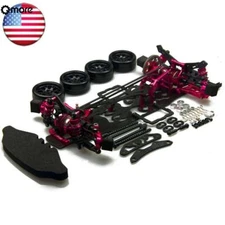 1:10 RC Drift Frame Car Body Kit EP On Road KIT 4WD For 3Racing Sakura D4 AWD