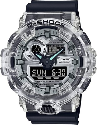 Casio G-Shock Camouflage Dial Translucent Bezel Men