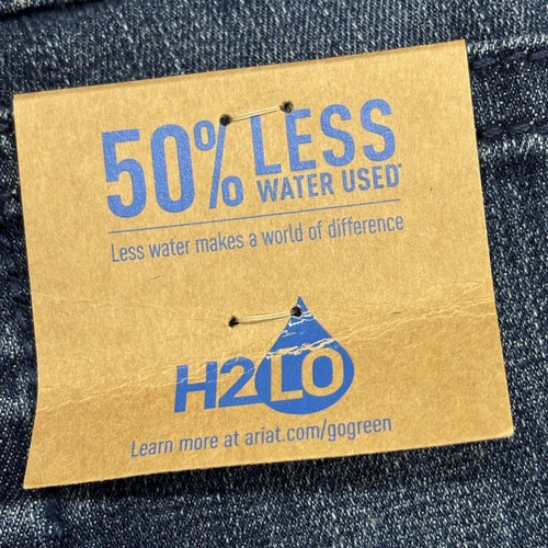 Ariat Jeans Womens Size 34W 32L Blue Western Wear Trouser Denim Stretch  NWT - Picture 7 of 12