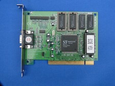 Vintage S3 Trio 64 V2/DX PCI Video VGA Card 1 MB DOS Gaming