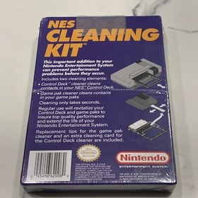 NES Cleaning Kit 1989 OEM Official Authentic H Seam Brand New Factory SEALED