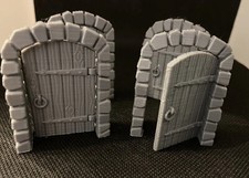 Doors Frames Scatter Terrain Mordheim Warhammer Frostgrave DND D&D RPG