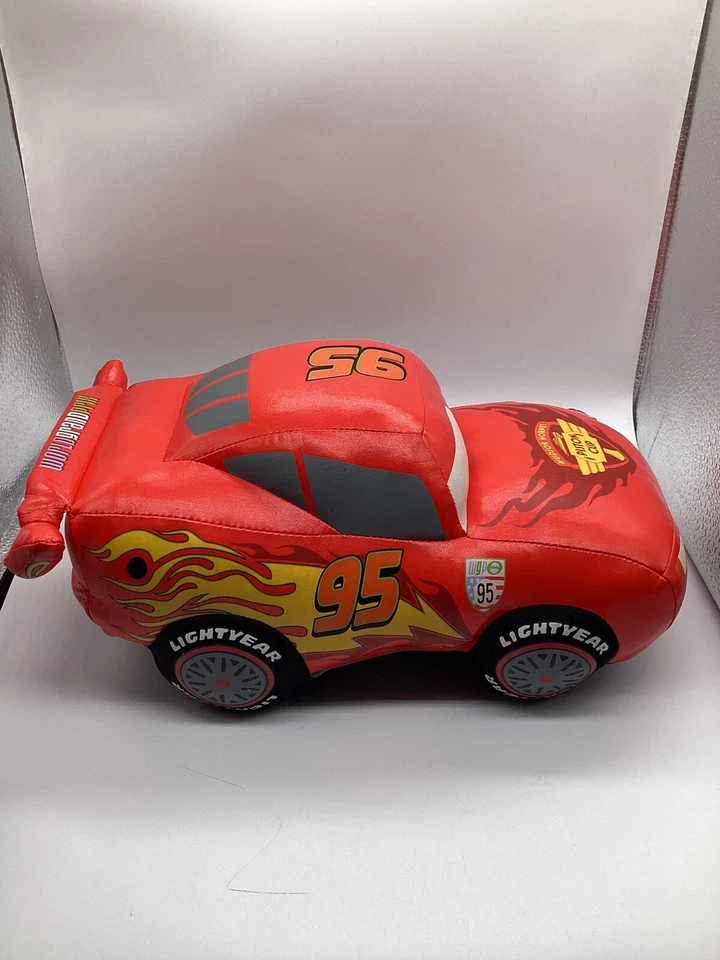 Плюшевый говорящий гоночный автомобиль Hallmark Disney Pixar Cars 2 Lightning McQueen - Изображение 3 из 4