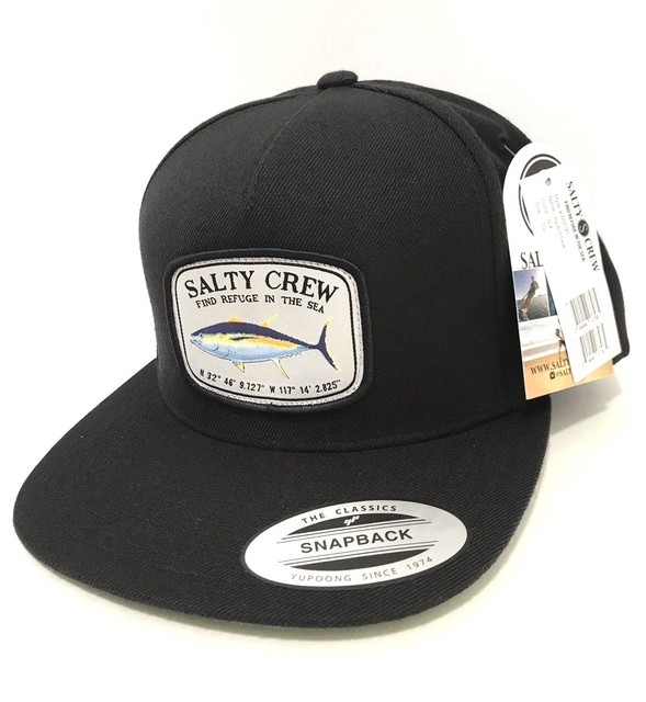 Salty Crew Pacific Hat Dark Grey New