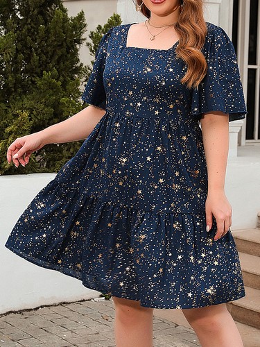 Damen Kleid Partei Klubbekleidung Hochzeit Kostüm Urlaub Kurzarm Sommer Maxi - 第 16/47 張圖片