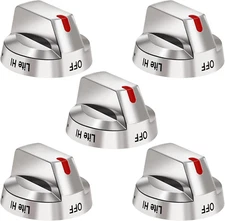 DG64-00473A Top Burner Control Dial Knob Range Oven Replacement Compatible wi...