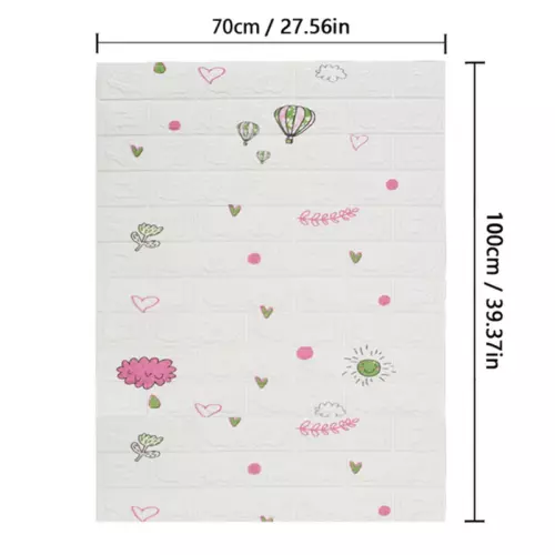 70Cm*10M 3D Brick Pattern Wall Sticker Self-Adhesive Panel Waterproof - Picture 18 of 55