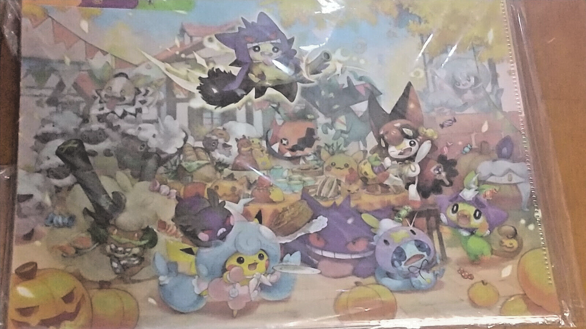 3ポケットクリアファイル Pokémon Halloween circus 3ポケットクリアファイル 今年は“サーカス団”がテーマ！ポケモンたちが