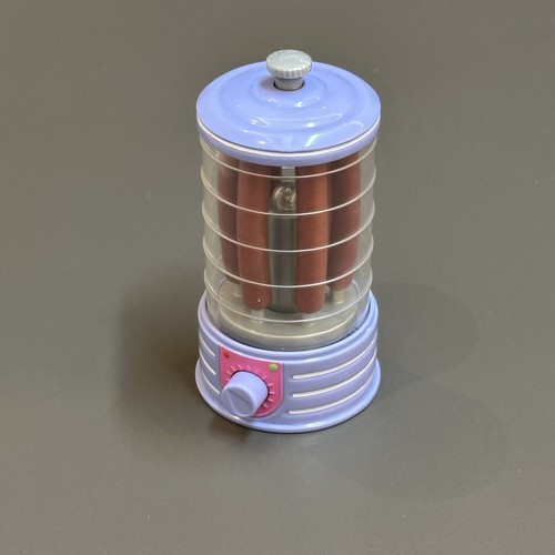 Hot Dog Machine Food Rotating Cooker for American Girl Doll Campus Snack Cart - Picture 7 of 7