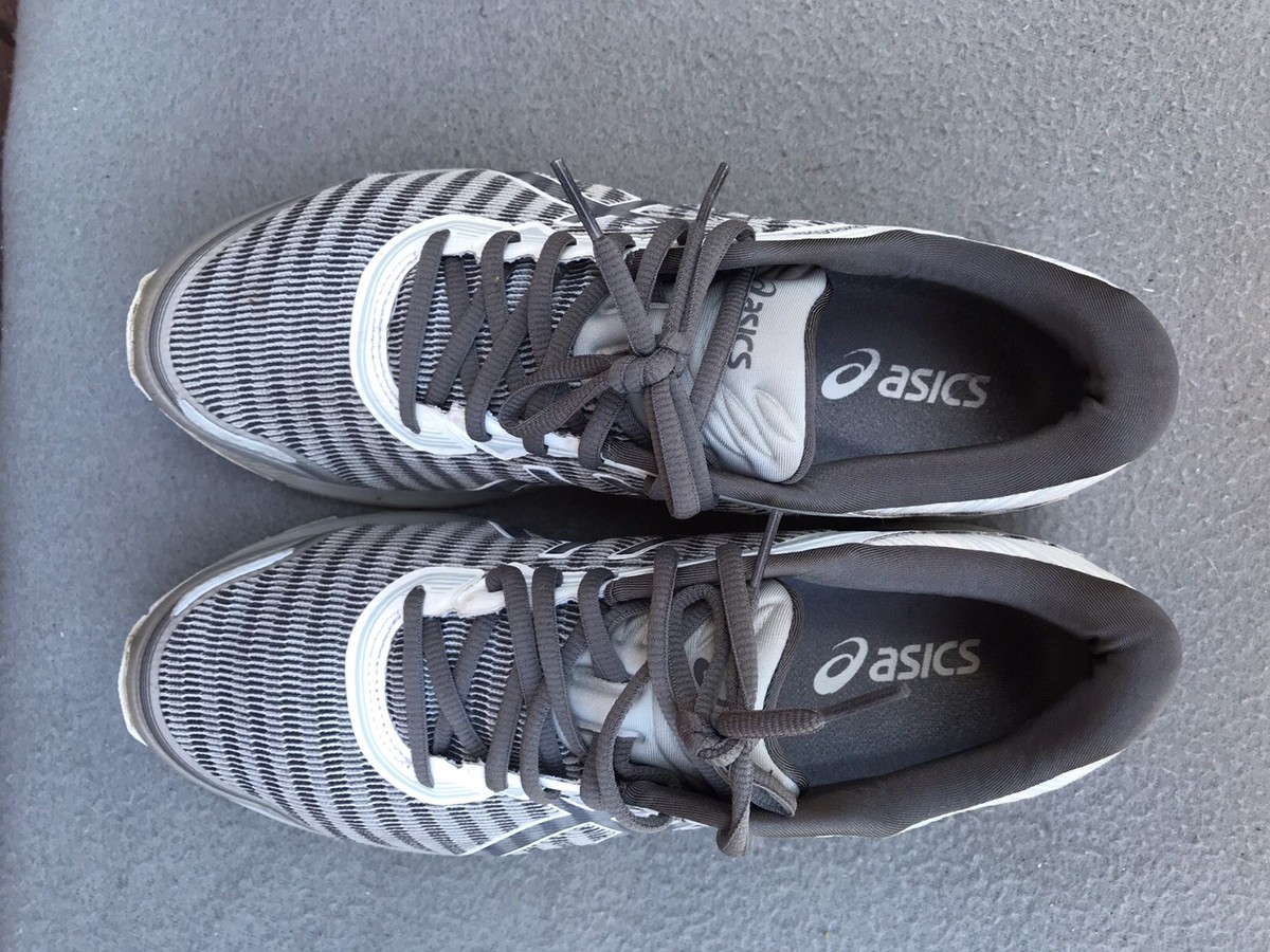 Asics DynaFlyte Men US 10.5 Running Shoes Sneaker Mid Grey 