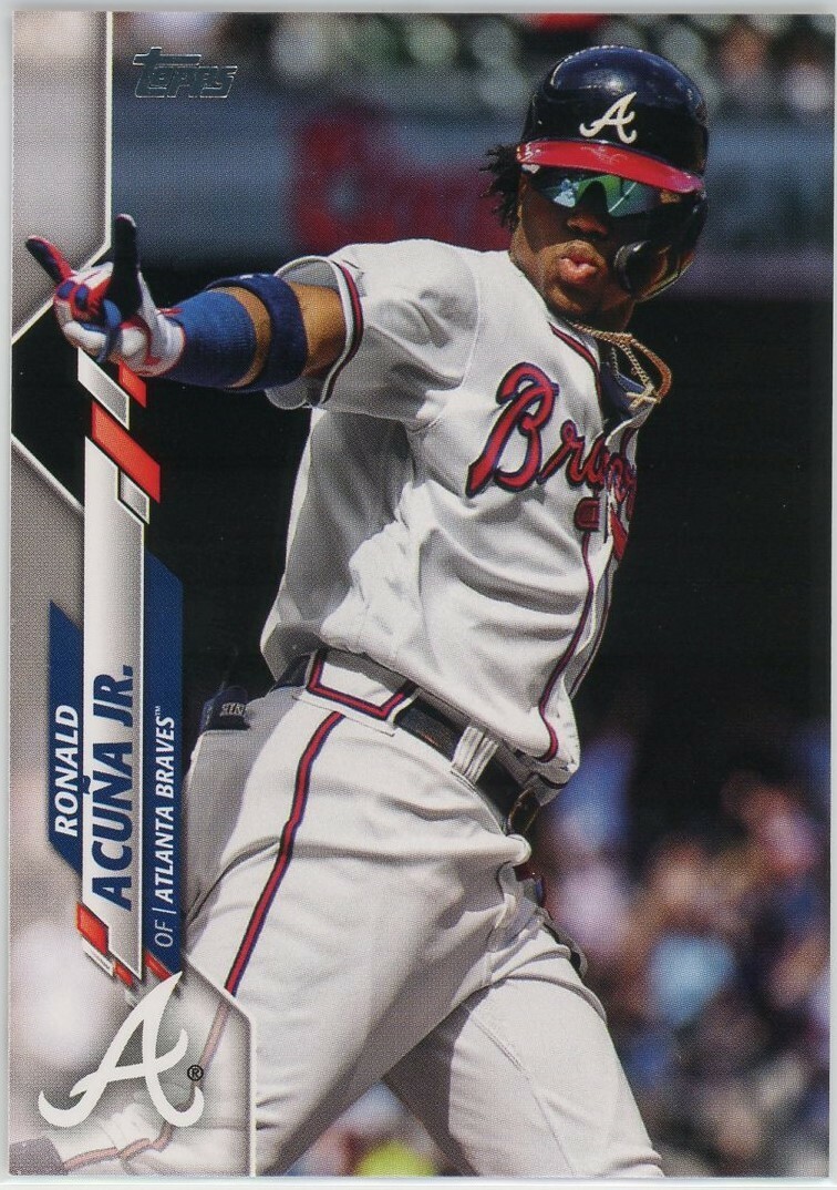 2020 Topps Series 1 Ronald Acuna Jr. #150 Atlanta Braves