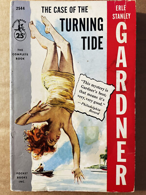The Case Of The Turning Tide By Erle Stanley Gardner (PB, 1957) See Description