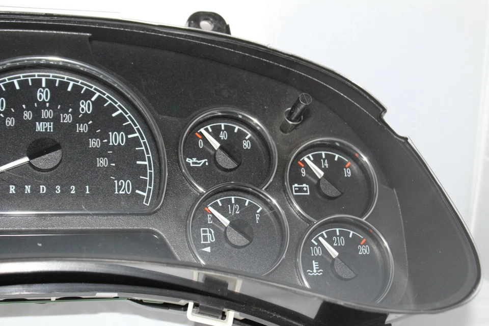 Спидометр приборная панель приборная панель датчики 2006 Buick Rainier 77 022 миль - Изображение 3 из 4
