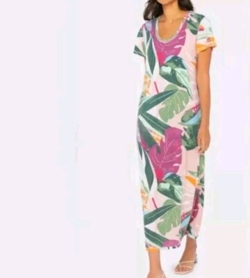 fashion world shirt dresses Peace Love World Perfect Fashion Tee Shirt Dress (Multi Palm,XXS