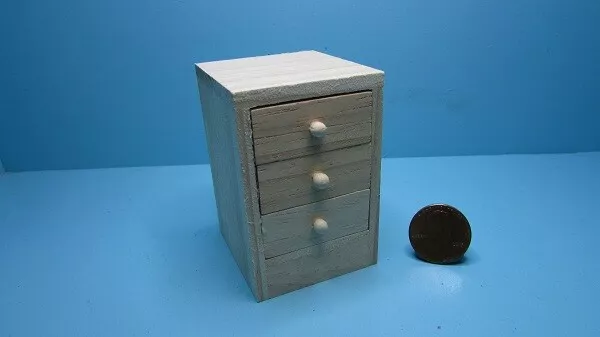 Unfinished wood 2024 file cabinet