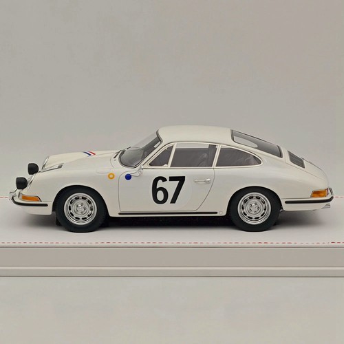Ivy Merit 1/18 Porsche 911s 1967 Le Mans Blanco #67 Resina Colección Alta Calidad - Imagen 7 de 8