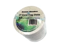 Oceans Wonders XXL 3" Coral Frag Disk 10pc