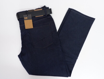 Crosshatch Mens Jeans Size W40” Blue Demin Pants Trousers