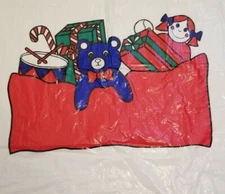 Sun Hill Toys Jumbo Christmas Toy Bag Plastic Vintage 1990