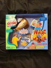 Video Vision TV GoGo WHAC-A-MOLE Video Game With Mallet 2005 New Sealed Arcade