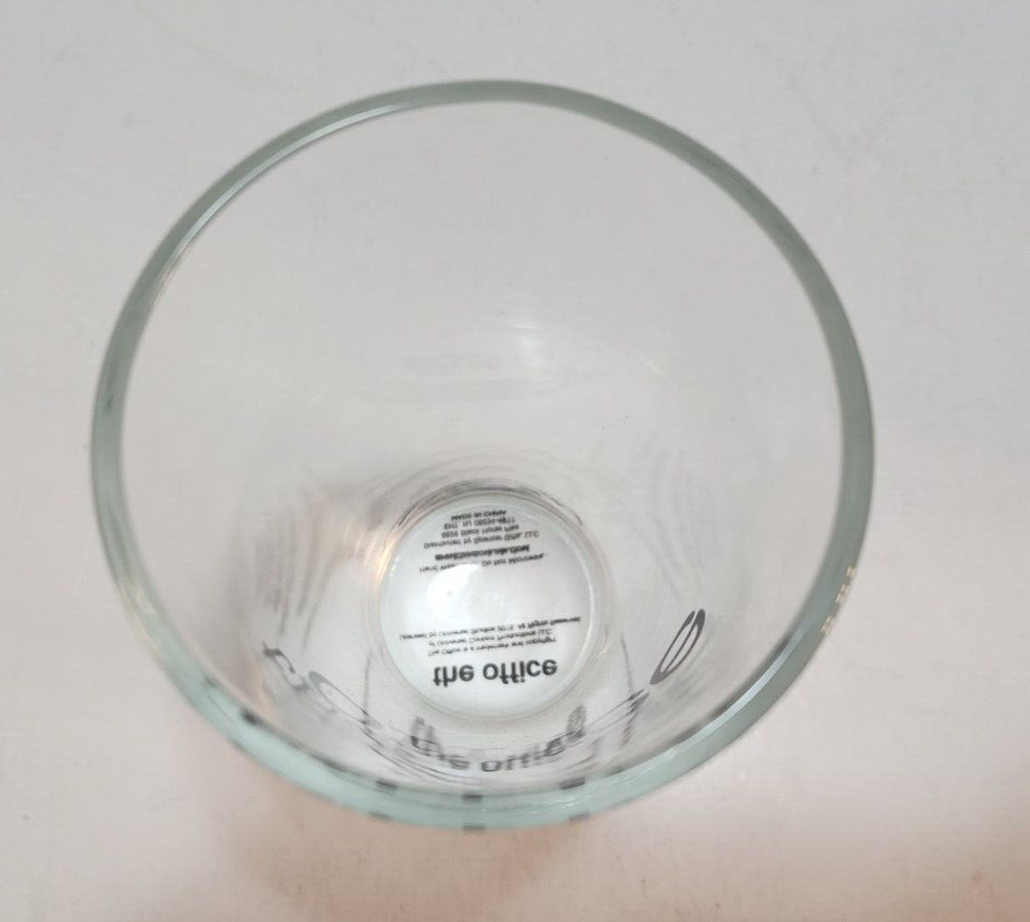 The Office TV Show Title 16 oz Pint Drinking Glass 5.75" Spencers 2019