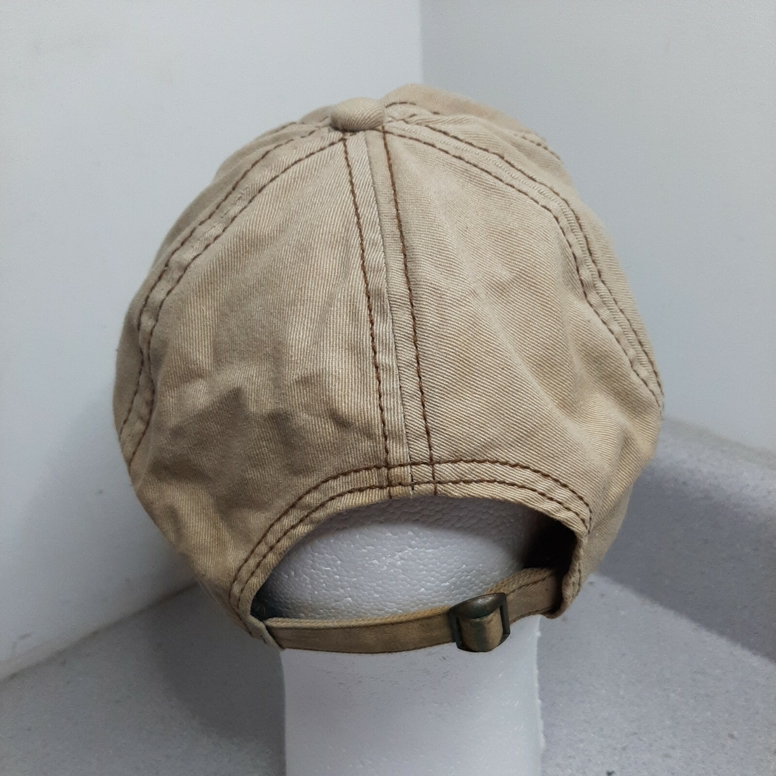 Bushmaster Baseball Cap Patch Tan Strapback Hat M… - image 3