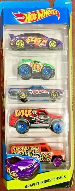 hot wheels graffiti rides 5 pack