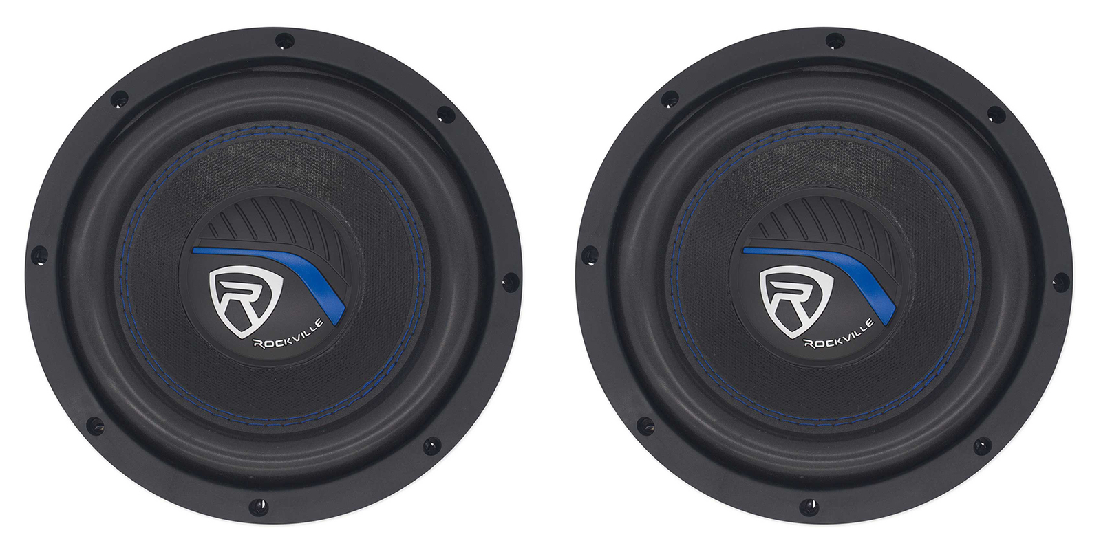 2 Автомобильные аудиосистемы Rockville K5 W8K5S2 мощностью 8 800 Вт 2 Ом с номиналом CEA 11190₽