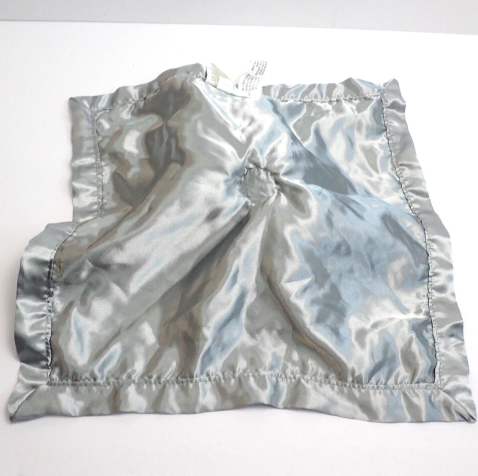 CIRCO Elephant Lovey Manta de Seguridad Gris Rayas Borde Satinado 14" Objetivo Foto 4 de 4