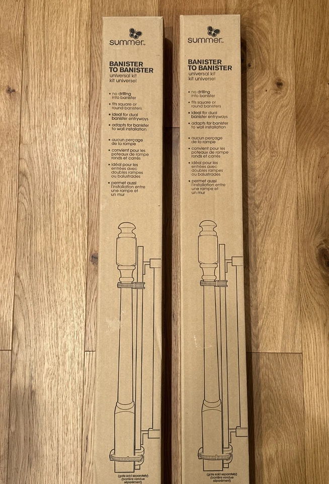 2 Summer Infant Banister to Banister Safety Universal Kit No Drilling Required - Image 3 of 4