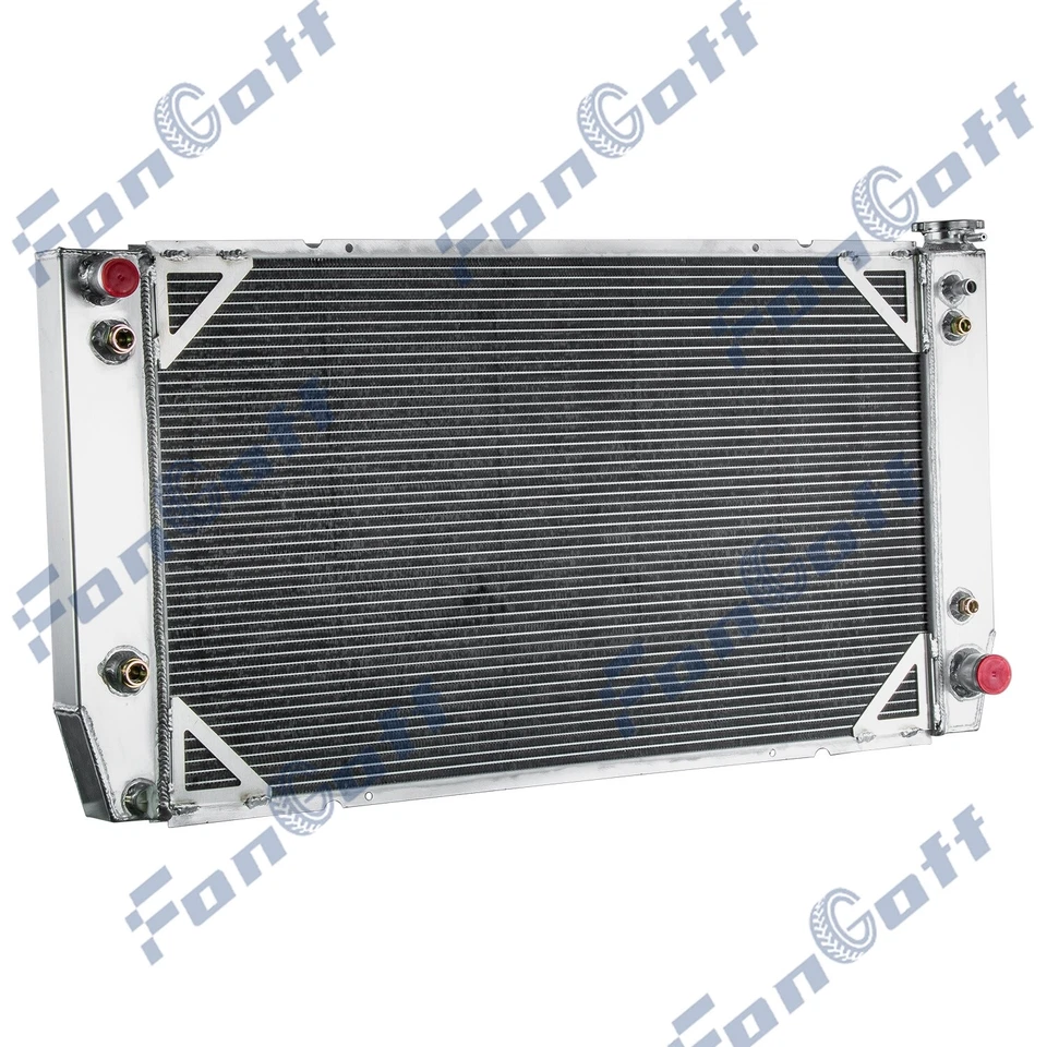 34" Wide 4Rows Radiator For 1988-2000 Chevy GMC C2500 C3500 K2500 K3500 7.4L V8 Foto 3 de 4