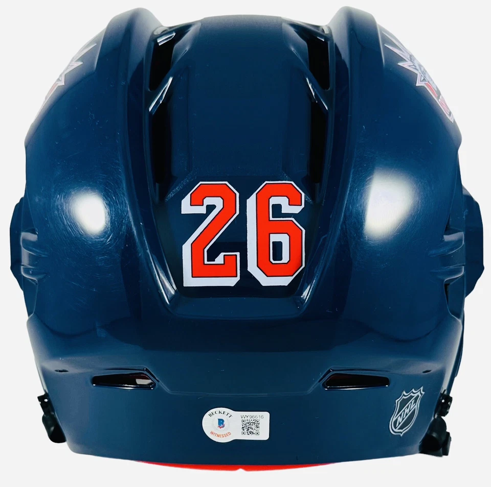 Martin St. Louis Signed New York Rangers Full-Size Helmet Final Game Beckett COA - Image 3 of 4