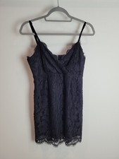 Cameo Rose New Look Size 8 Black Lace Occasion Dress