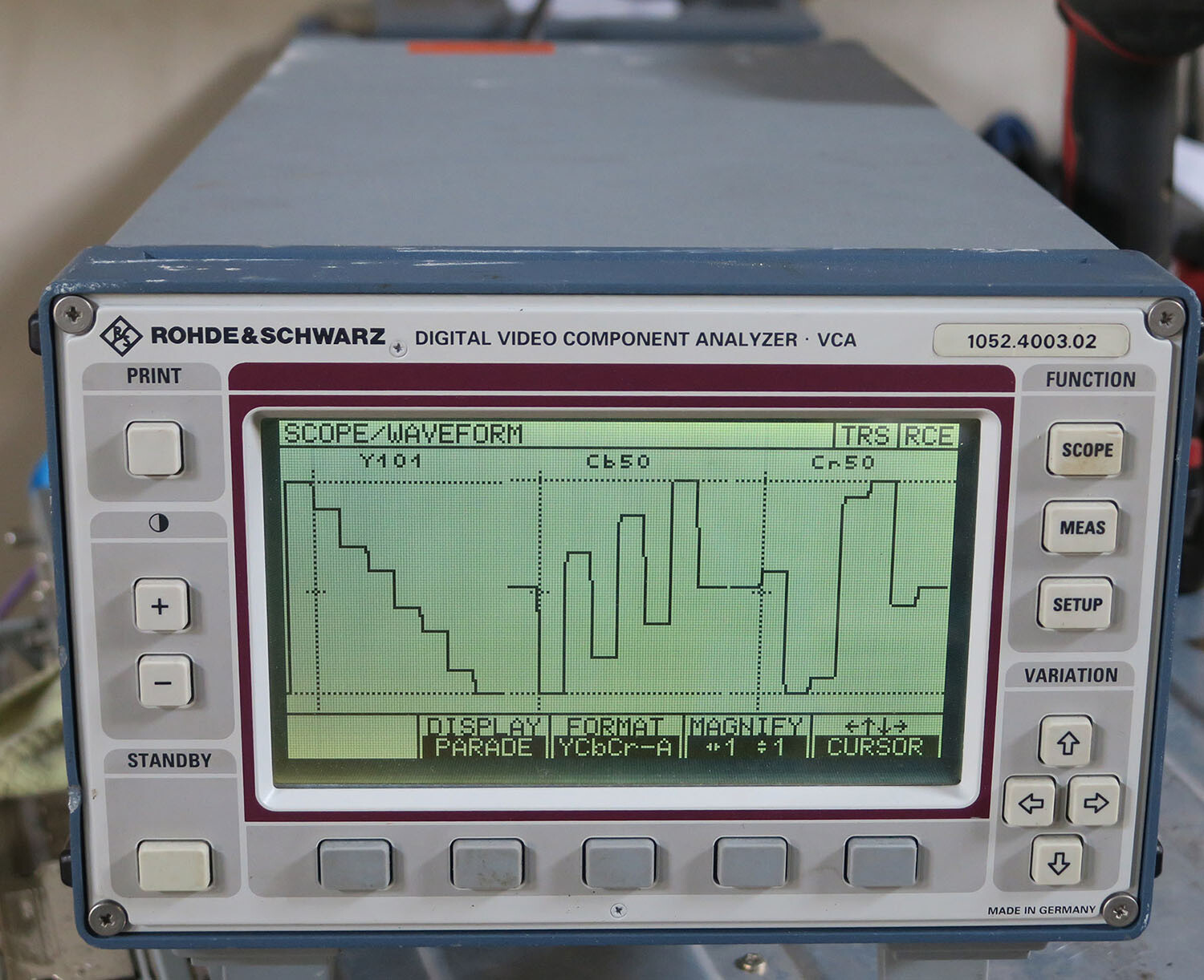 Rhode Schwarz Digital video  analyzer vca