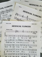 ARTIFICIAL FLOWERS  VOCAL Big Band Chart Arrangement Sheet Music