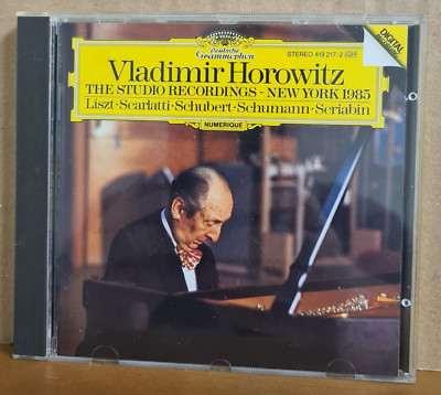 CD - Vladimir Horowitz - The Studio Recordings - New York 1985