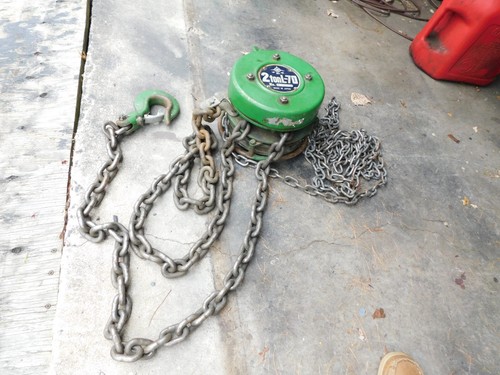 Vintage Jet 2Ton L-70 Chain Hoist MFG. in Japan NICE! Super Duty - Picture 7 of 10