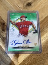 2022 Topps Inception Glenn Otto RC #BRES-GOT Green on Card Auto /125 Rangers