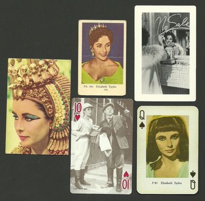 Elizabeth Taylor CARDS! Unique Card Collection ''E''