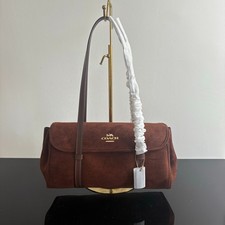 CDB06 BRIDGET FLAP SHOULDER BAG Vintage Brown/Maple