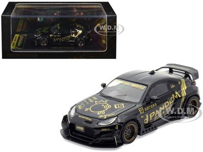 TOYOTA GR86 ''PANDEM'' RHD BLACK ''HEC 2025'' 1/64 BY INNO MODELS IN64-GR86P-HEC25