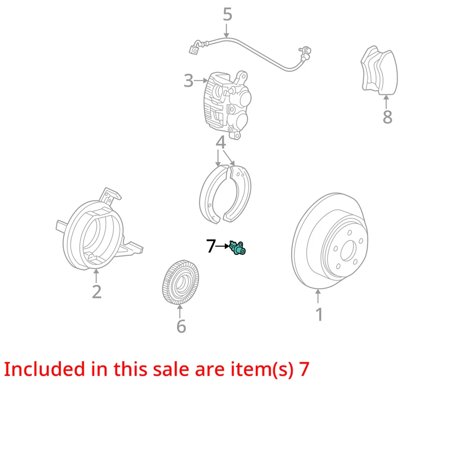 Клапан управления тормозом антиблокировочная деталь насоса ABS подходит для 97–00 FORD E150 VAN 52595 - Изображение 3 из 4