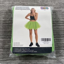 ROC Tutu Skirt Womens One Size Green Elegant Adult Short Party Tulle Costume