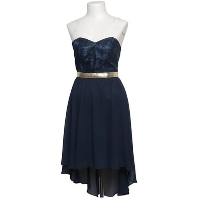 Laona, Cocktailkleid, Größe: 34, Blau/Gold, Polyester, Batik, Spitze, Damen #hAt