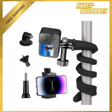 Flexible Camera Mount Stainless Steel Gooseneck 16.5 Inch Compatible with GoPro