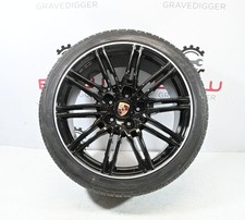 21 Inch Aluminum 10 Double Spoke Rim Wheel Porsche Cayenne Gts 11-18 21x10 1